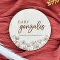Baby Comming Announcement Sign