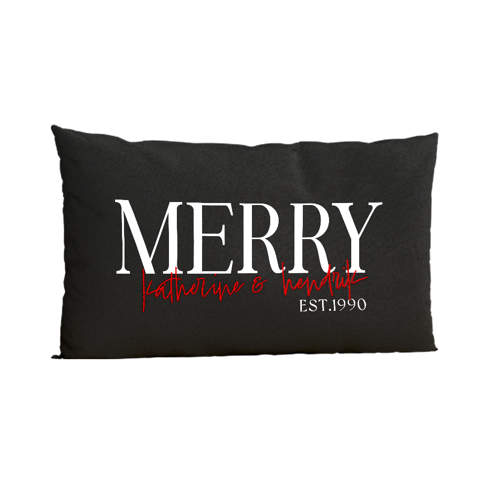 Names Christmas Pillow Cover B
