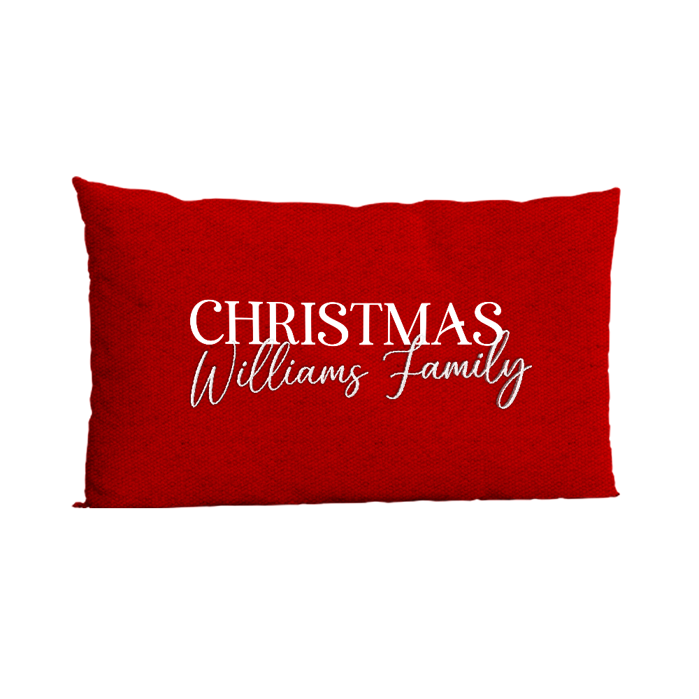Family Christmas Pillow Cover C