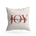 Family Christmas Pillow Cover D