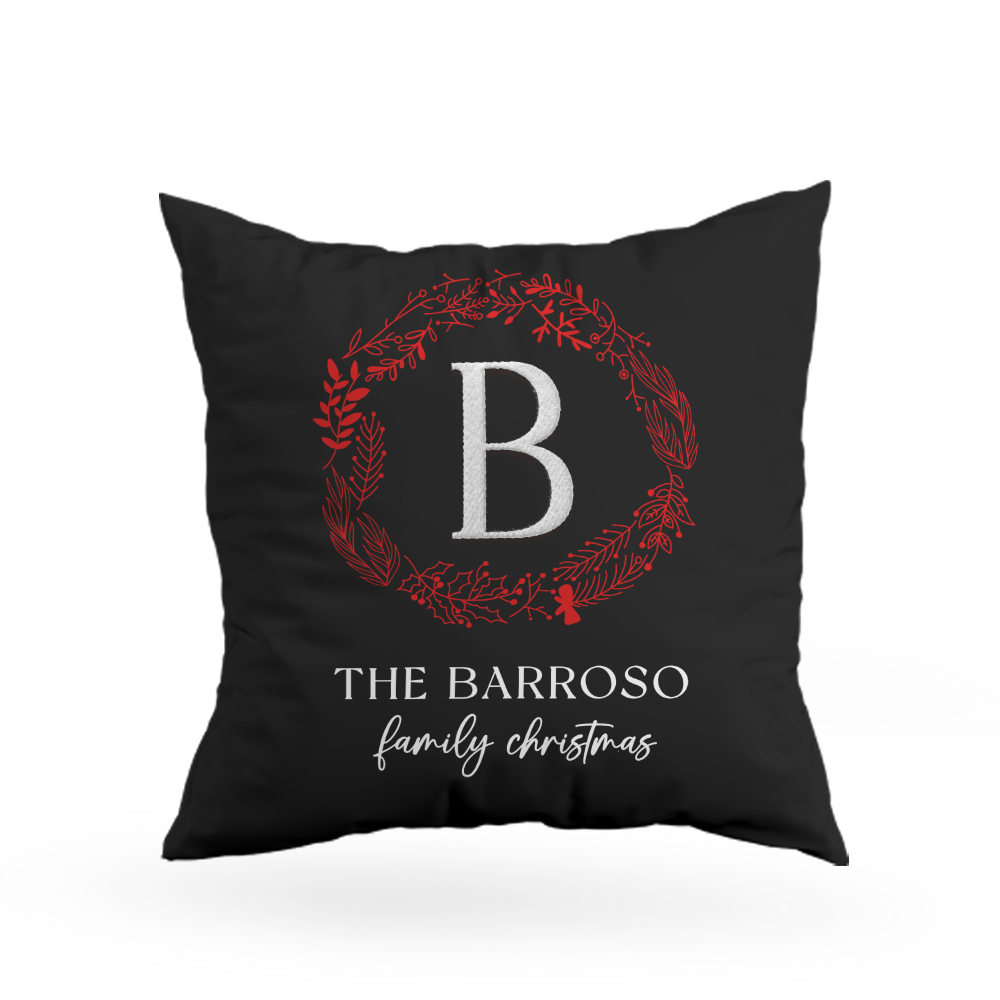 Family Christmas Pillow Cover F