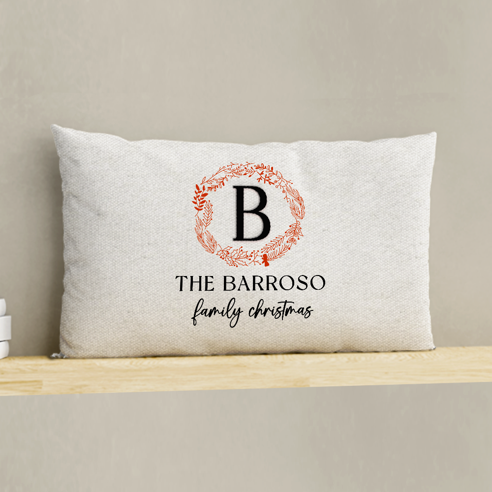 Family Christmas Pillow Cover F