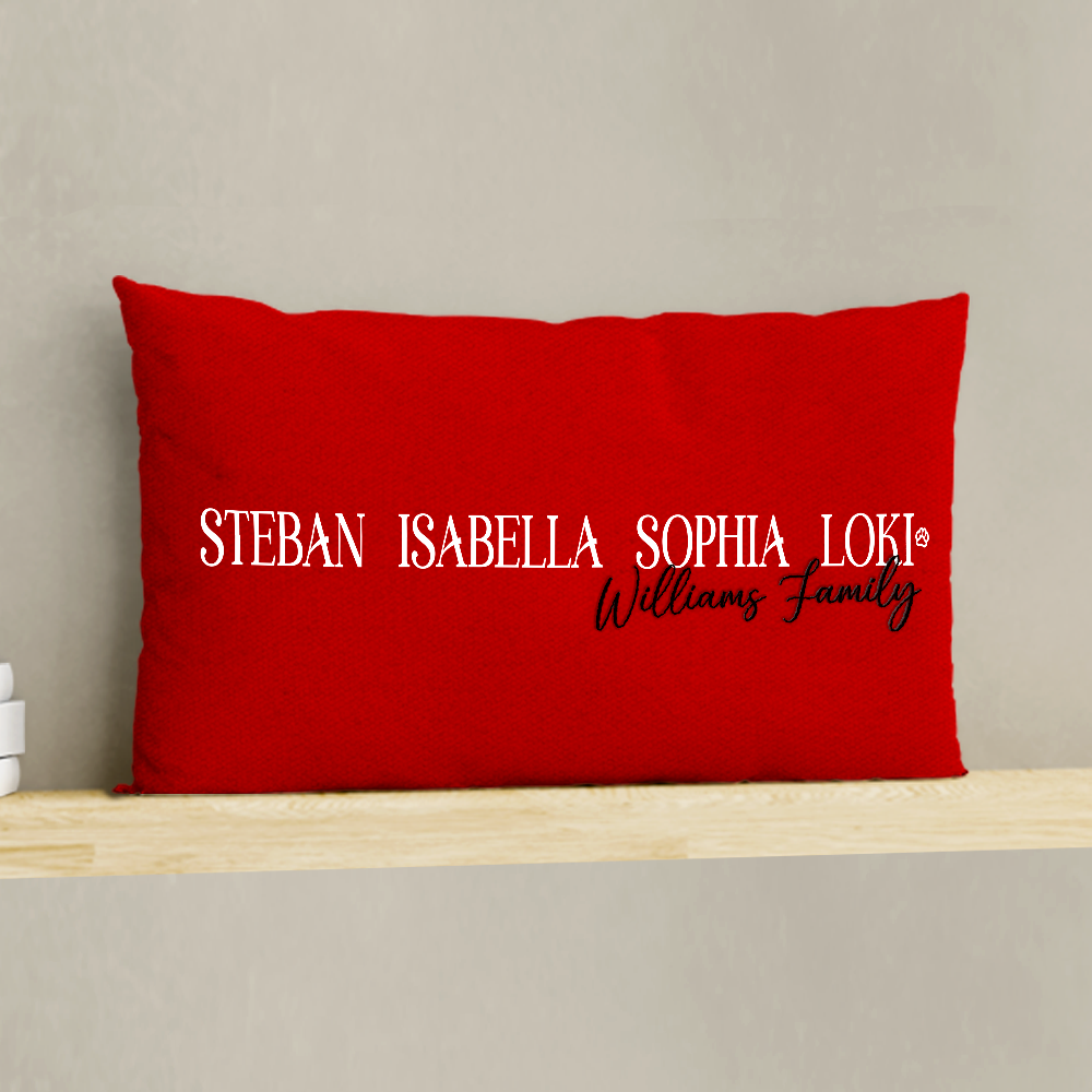 Family Christmas Pillow Cover G