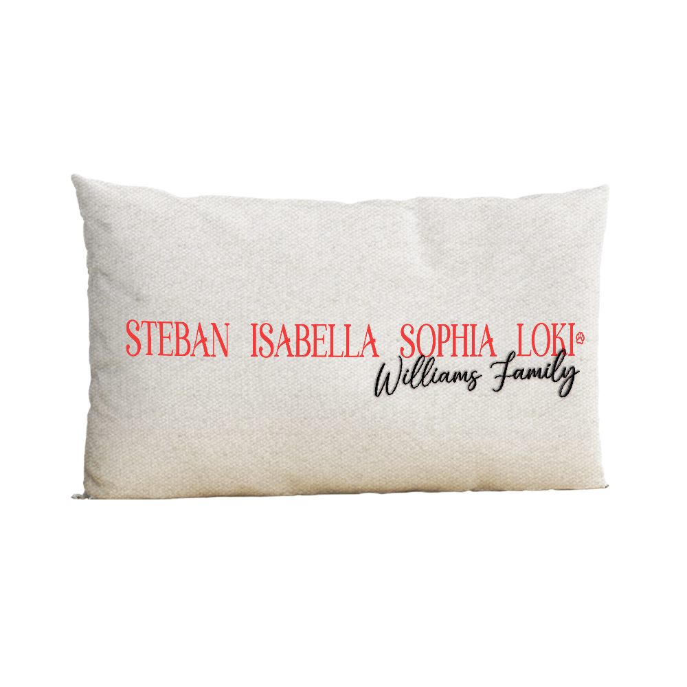 Family Christmas Pillow Cover G