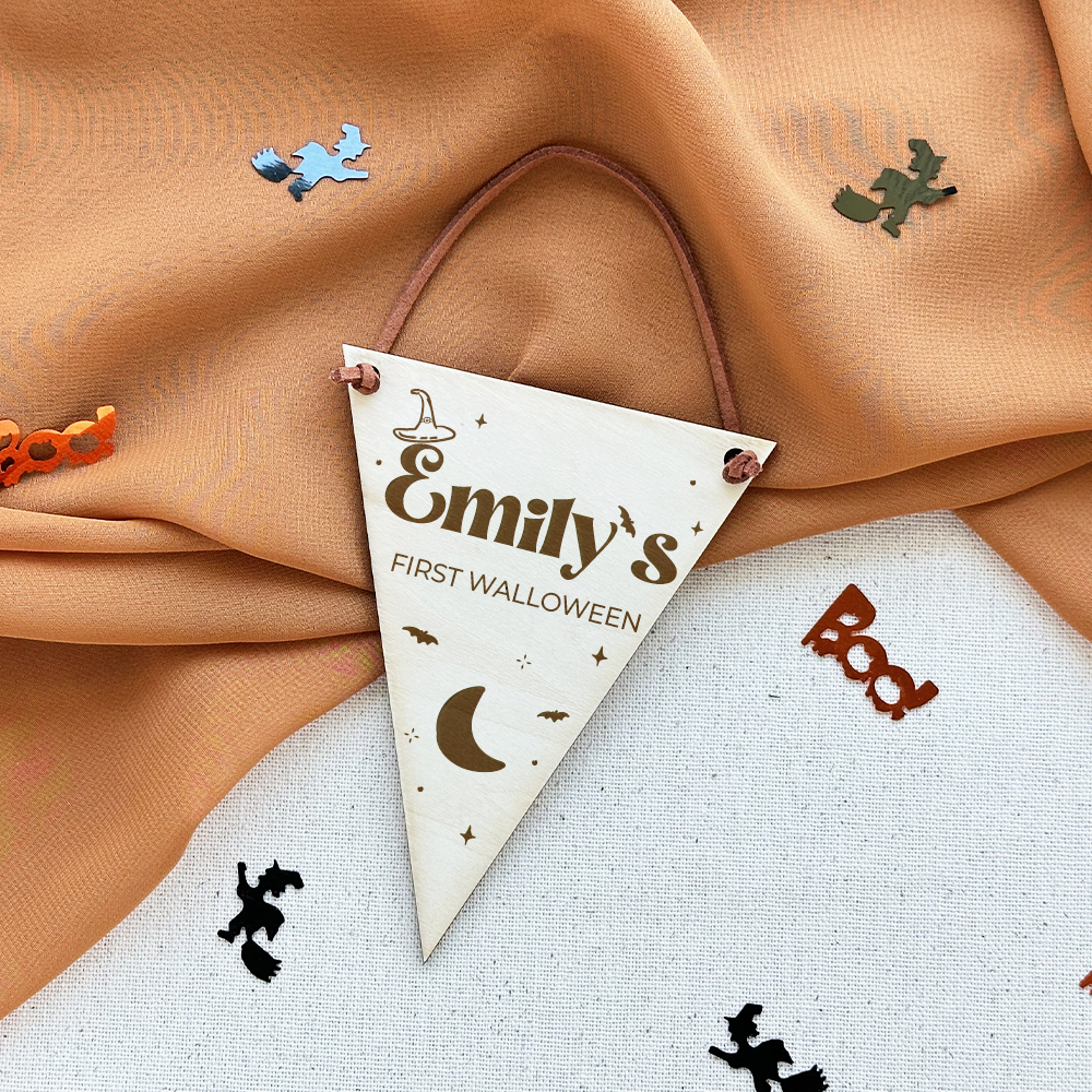 Baby's First Halloween Basket Tags