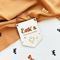 Ghost Baby's First Halloween Basket Tags
