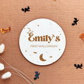 Moon Baby's First Halloween Basket Tags