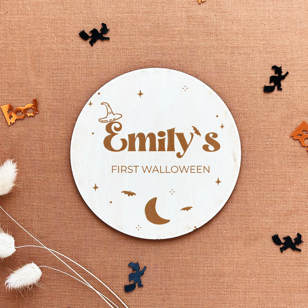Cauldron of Potions Baby's First Halloween Basket Tags
