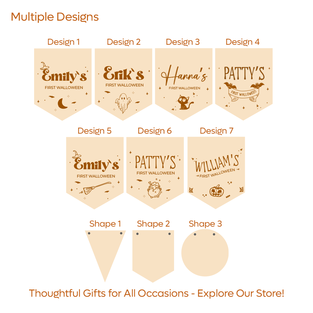 Baby's First Halloween Basket Tags