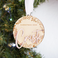 Acrylic & Wood Ornament-C