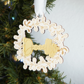 Name Acrylic & Wood Ornament-A