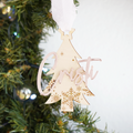 Tree Acrylic & Wood Ornament-A