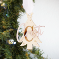 Tree Acrylic & Wood Ornament-C